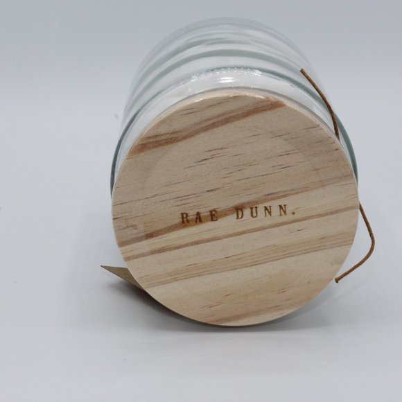 New Rae Dunn Clean Large Cotton Ball Jar - Picture 3 of 3